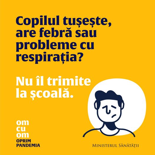 Ministerul Sănătăţii - România ne transmite: